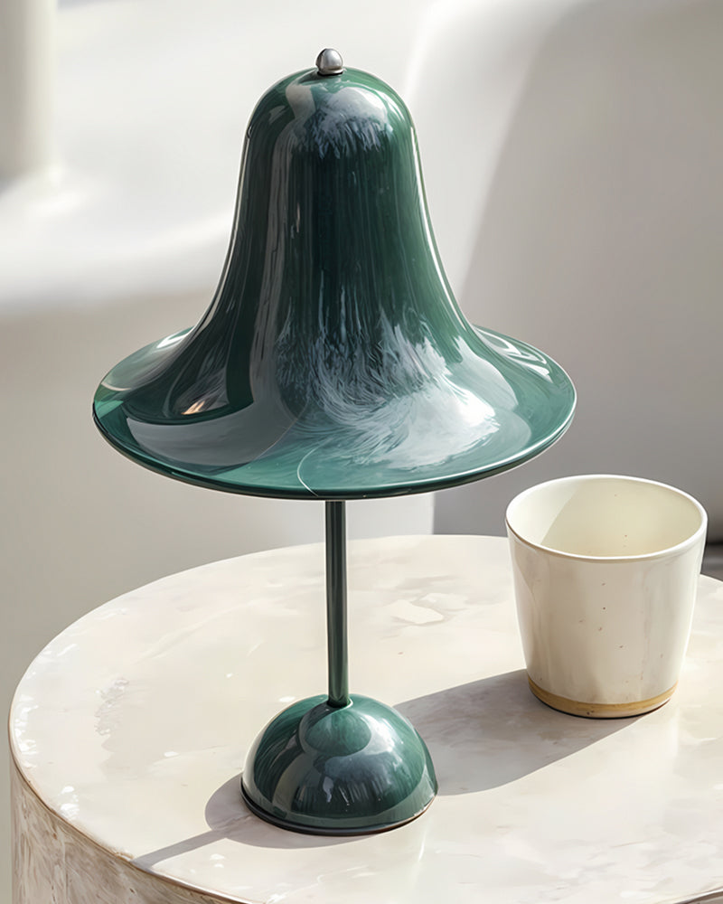 Green Bell Table Lamp