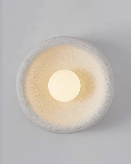 Bowl wall lamp