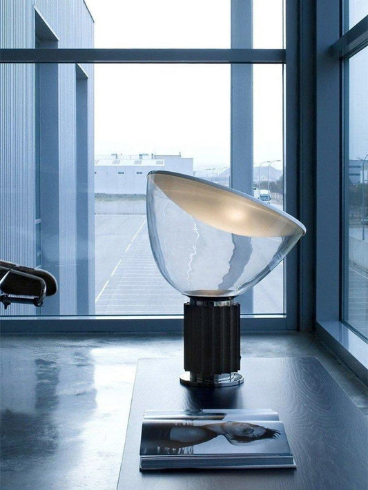 Black table lamp