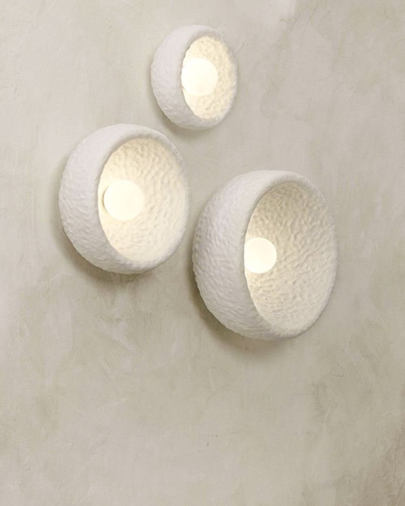 Bowl wall lamp
