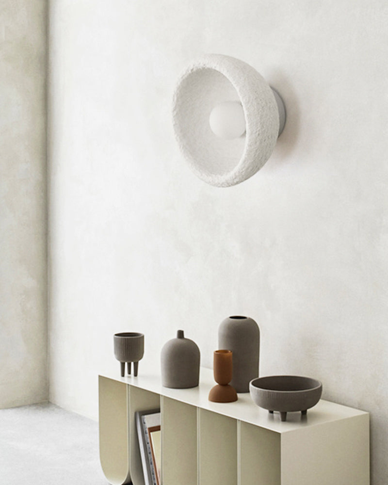 Bowl wall lamp