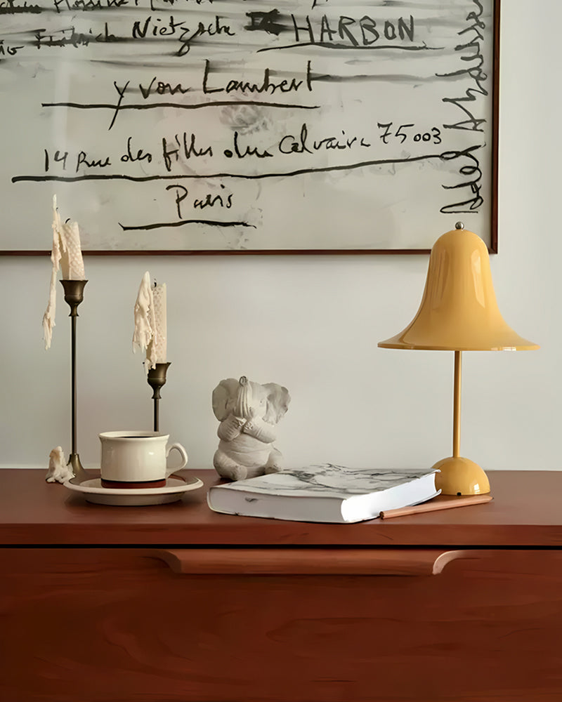 Green Bell Table Lamp